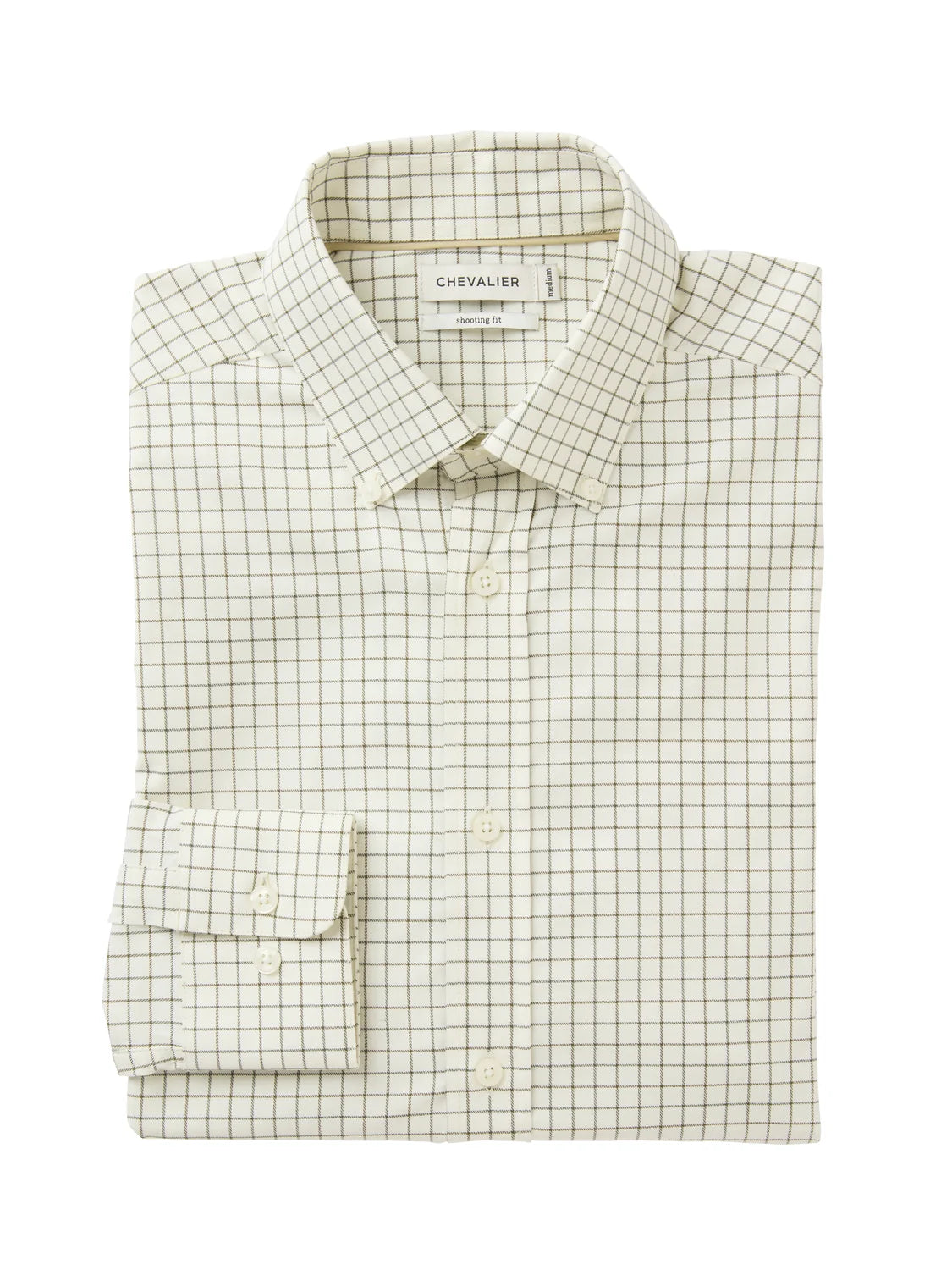 Baron Shooting Fit Stretch Shirt Men - Stormy Blue Tattersall - 3