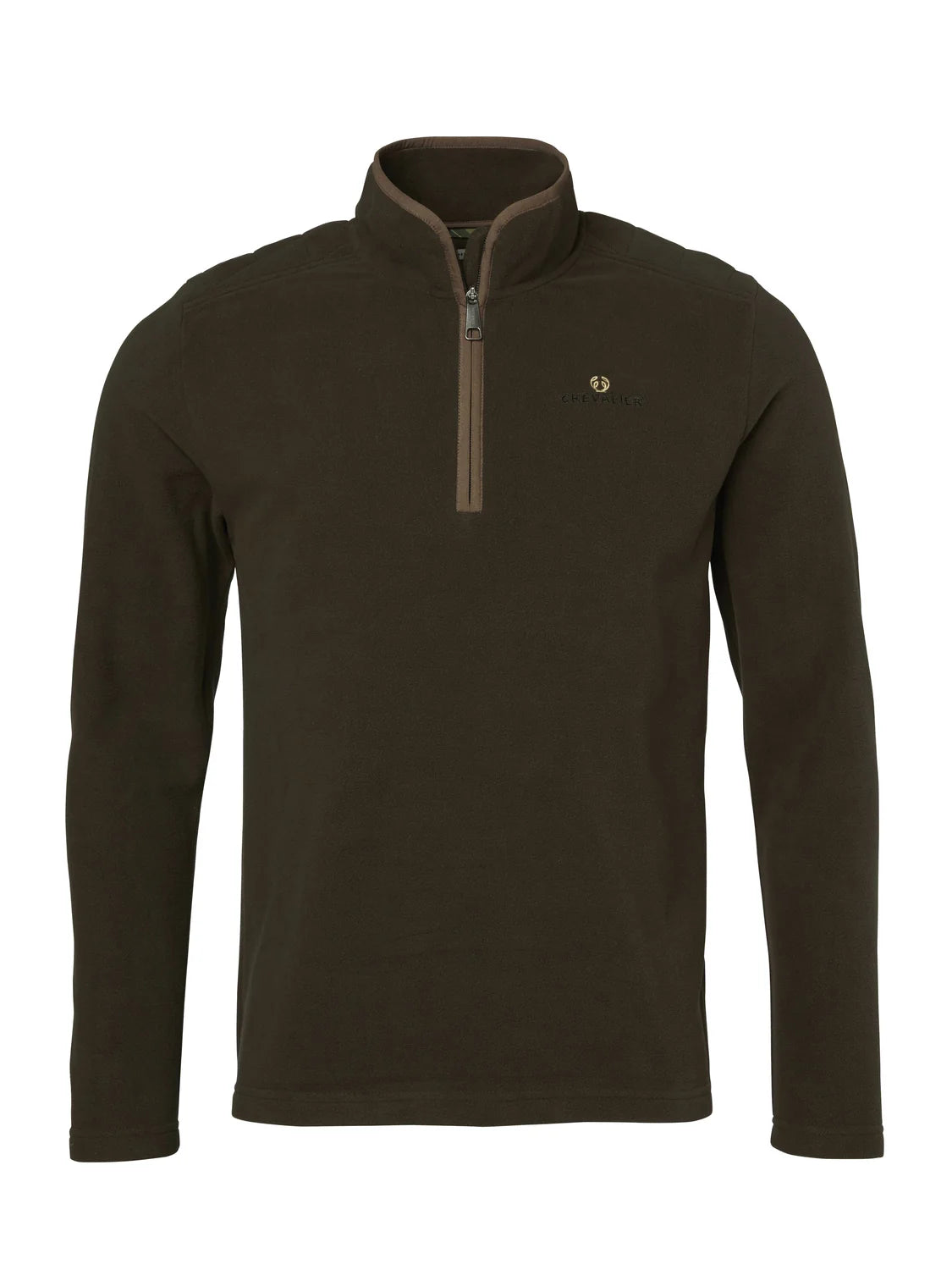 Beater Half Zip Fleece Pullover Men - Dark Forest Green - 1