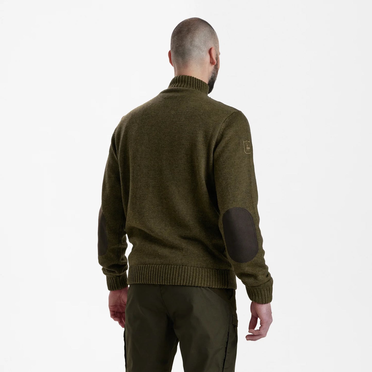 Carlisle Stickad Tröja med Stormliner® - Cypress - modell bakifrån