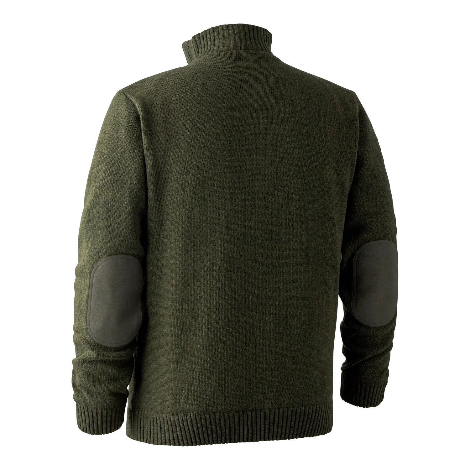 Carlisle Stickad Tröja med Stormliner® - Green Melange - bakifrån