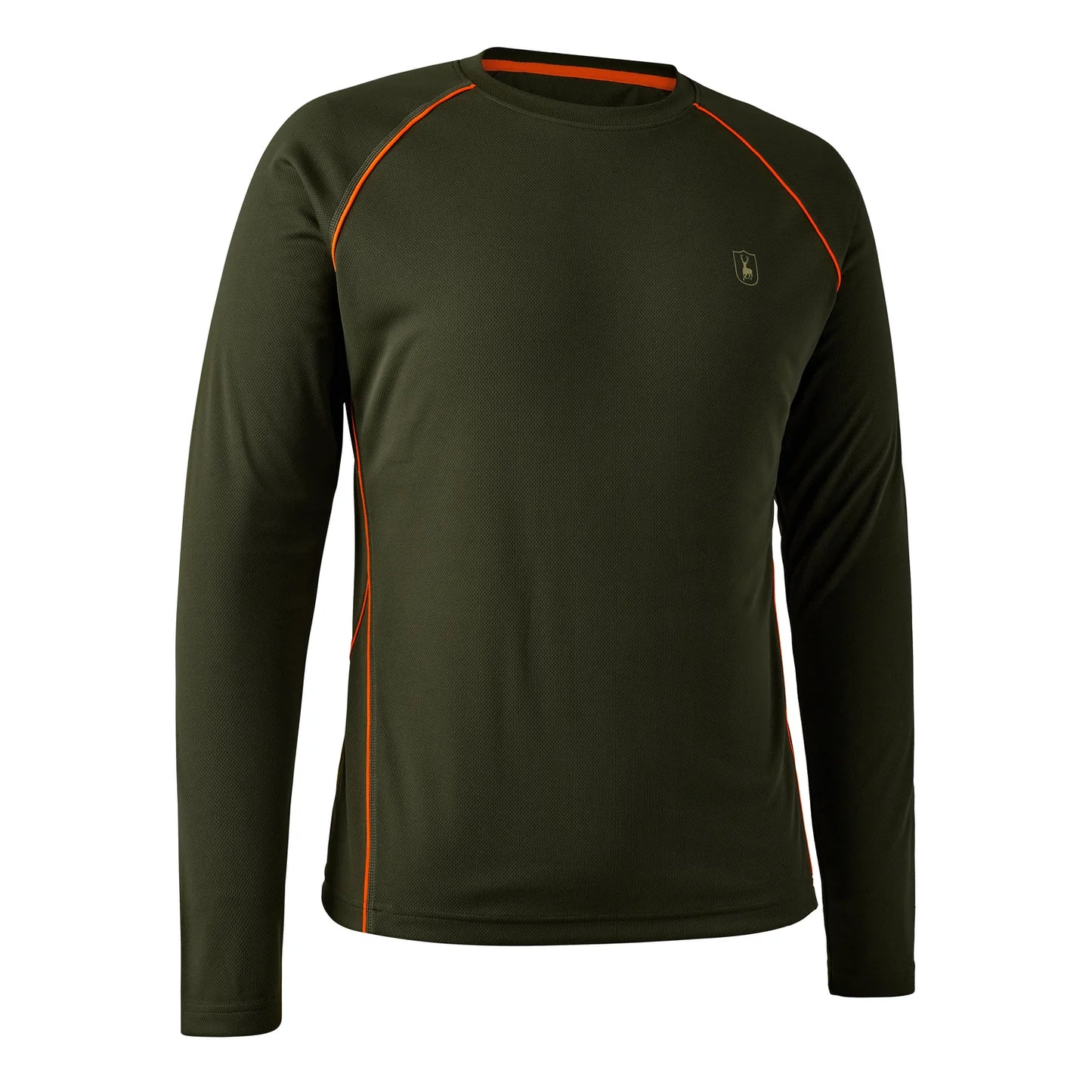 Chamois L/S T-shirt - Forest Green - framifrån