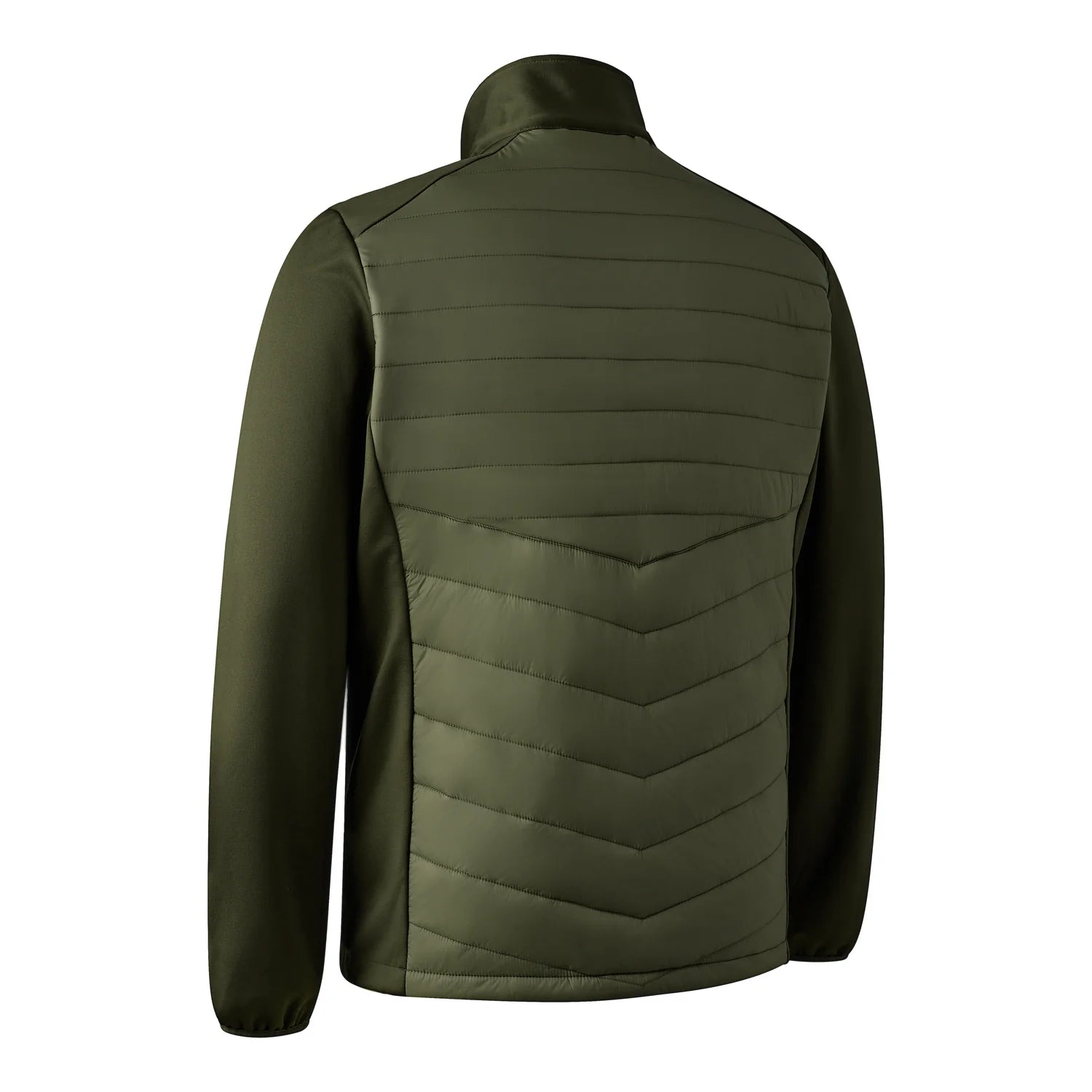 Chamois Vadderad Jacka - Forest Green - bakifrån