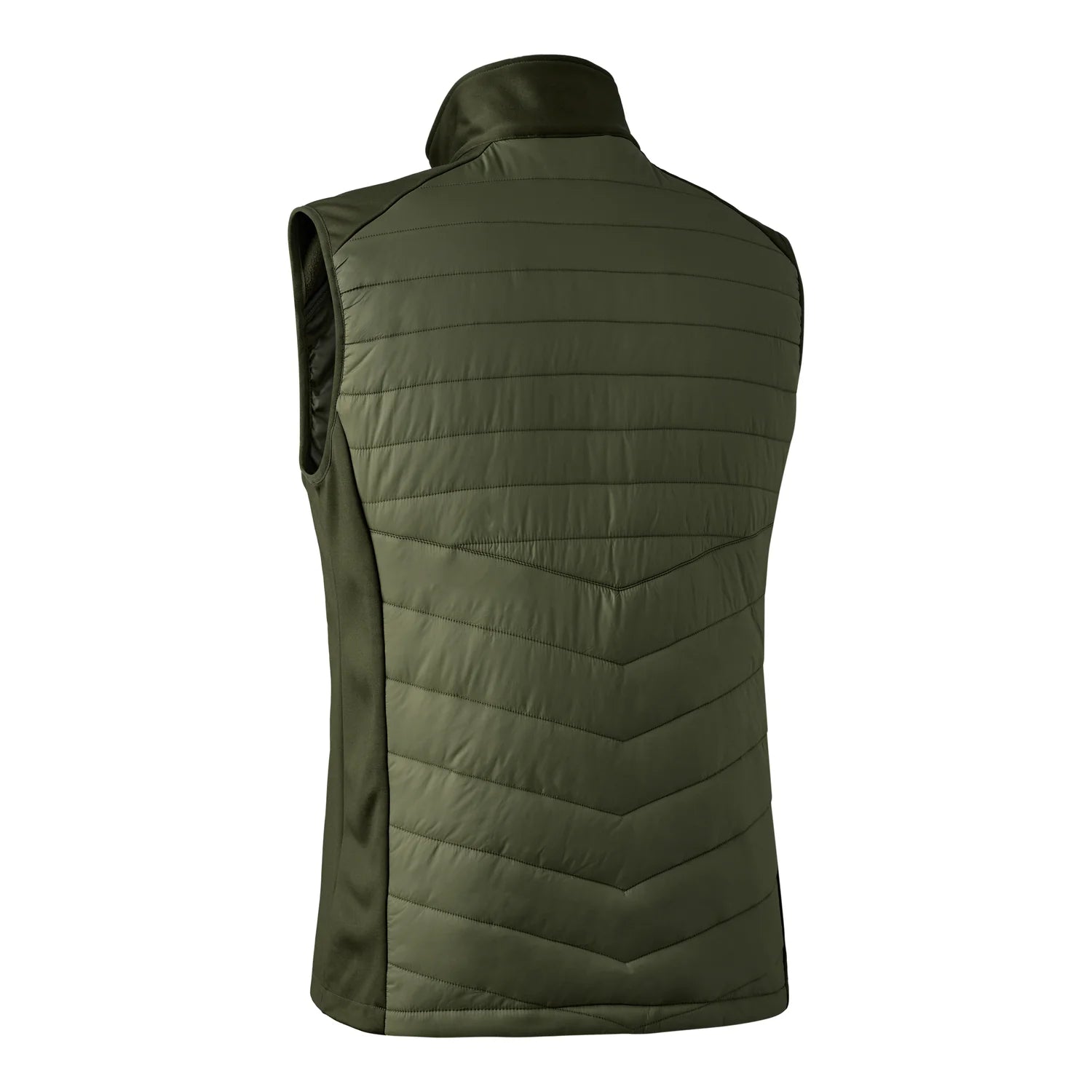 Chamois Vadderad Väst - Forest Green - bakifrån