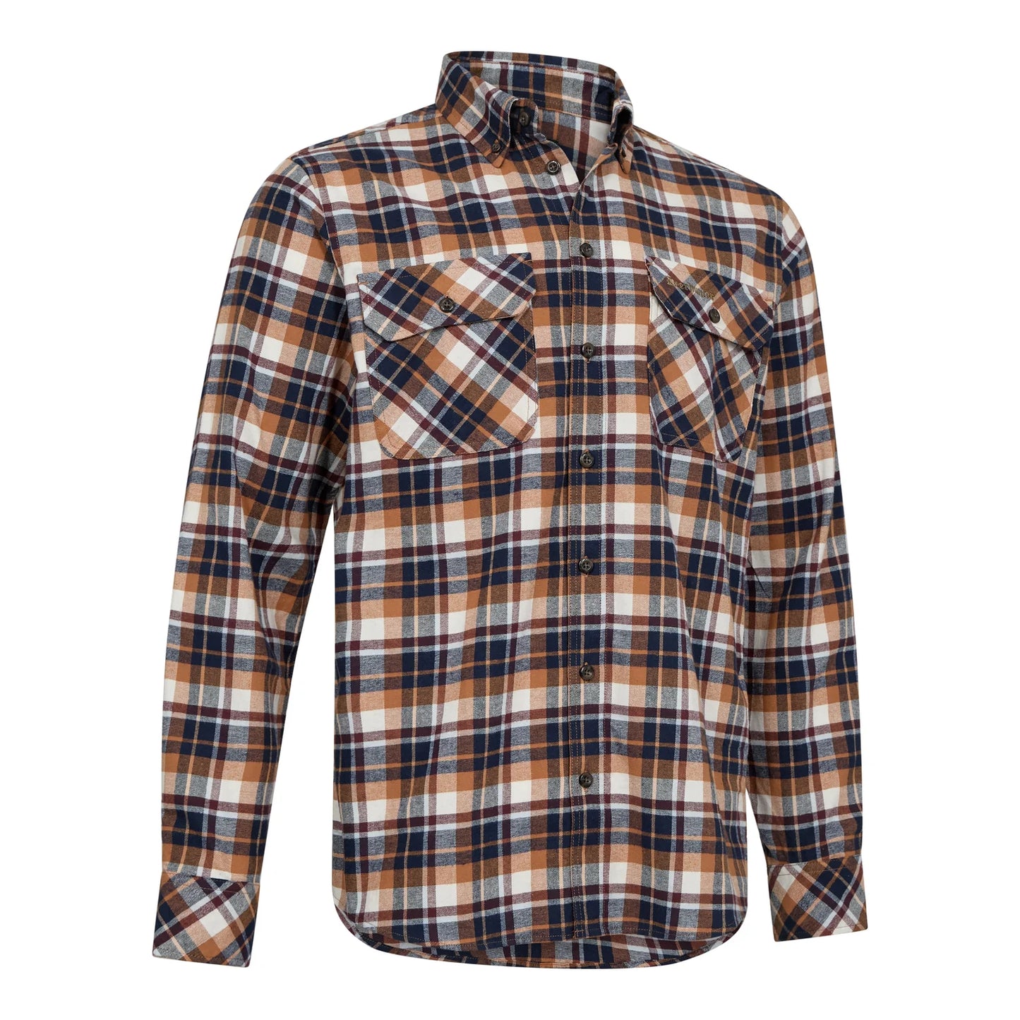 Charles Skjorta - Brown Check - framifrån
