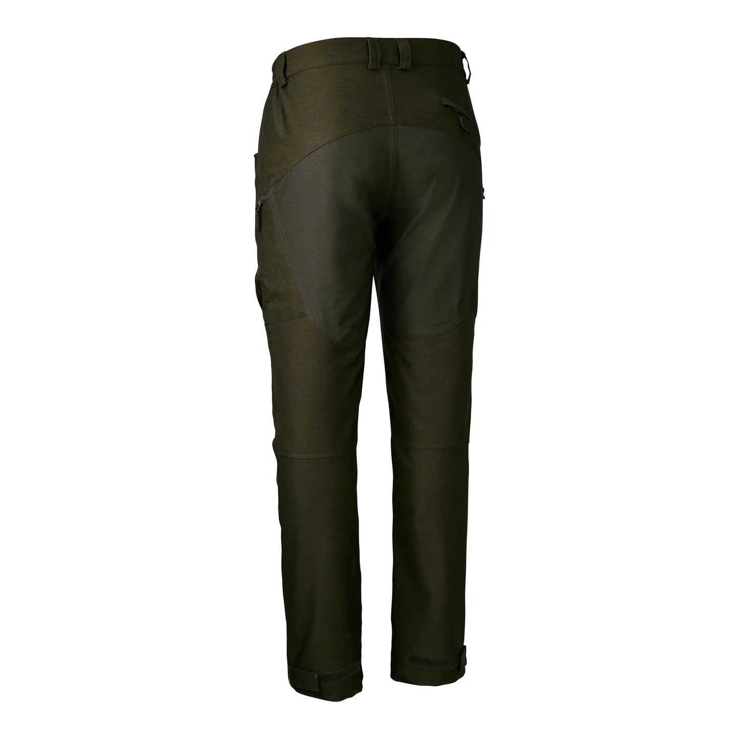 Chasse Byxor - Olive Night melange - bakifrån