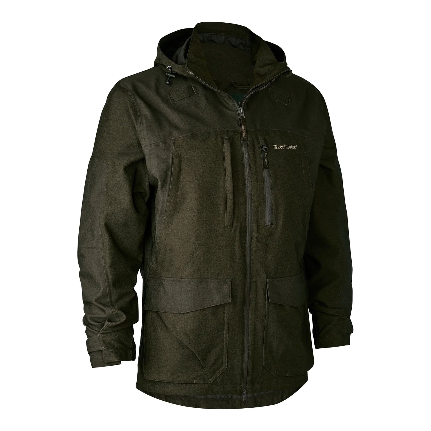 Chasse Jacka - Olive Night melange - framifrån