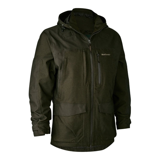 Chasse Jacka - Olive Night melange - framifrån