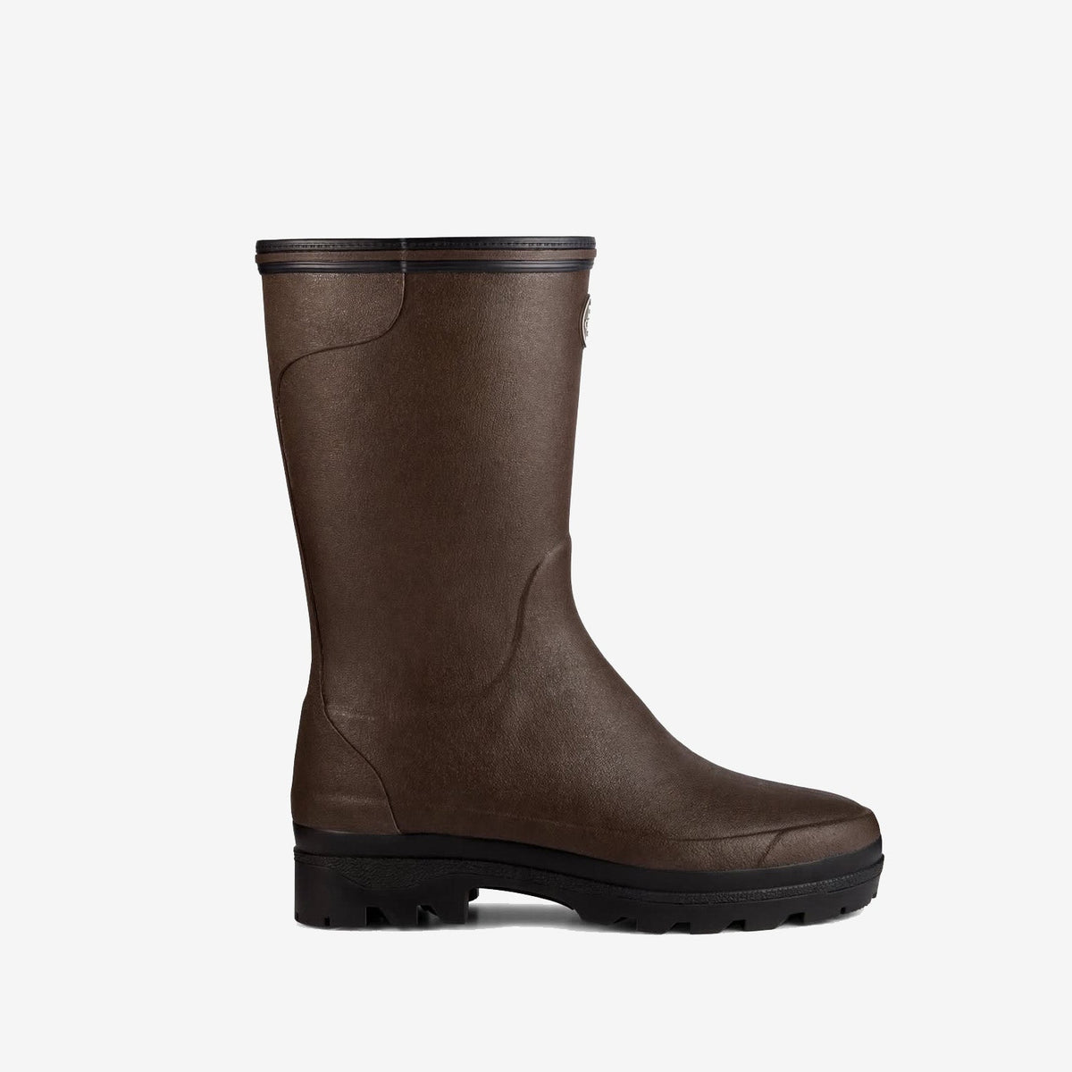 Women's Giverny Neoprene Lined Bottillon - Marron Foncé / Black