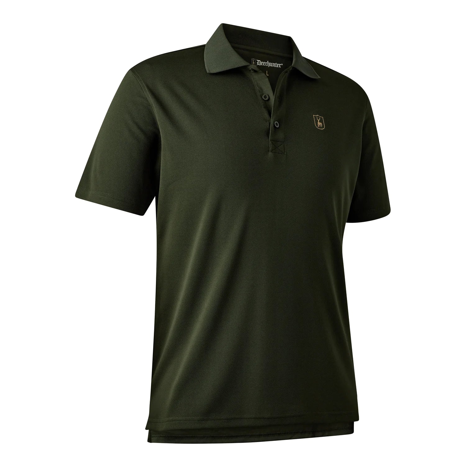 Climate Polo Shirt med 37.5® Technology - Forest Ember - framifrån