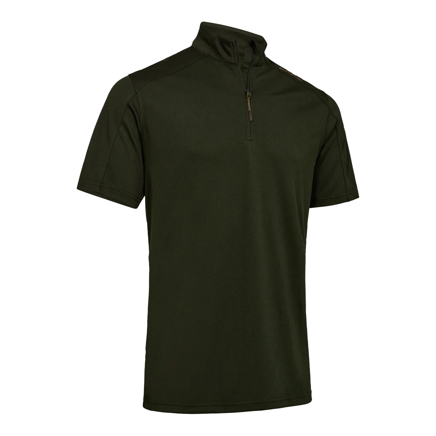 Climate ½-zip T-shirt med 37.5® Technology - Forest Ember - framifrån