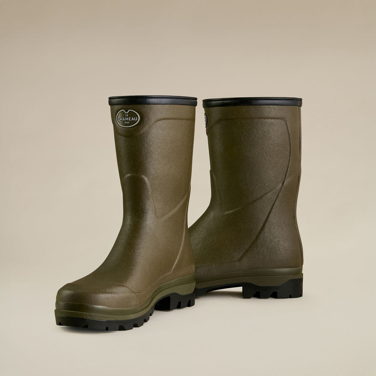 Men's Country Cross Neoprene Lined Bottillon - Vert Chameau