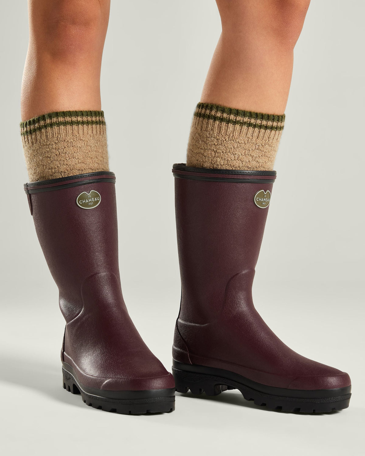 Women's Giverny Neoprene Lined Bottillon - Cherry / Noir