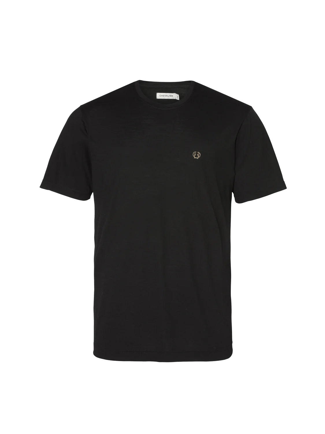 Coley Wool T-shirt Men - Black - 1