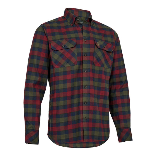 Cooper Skjorta - Red Check - framifrån