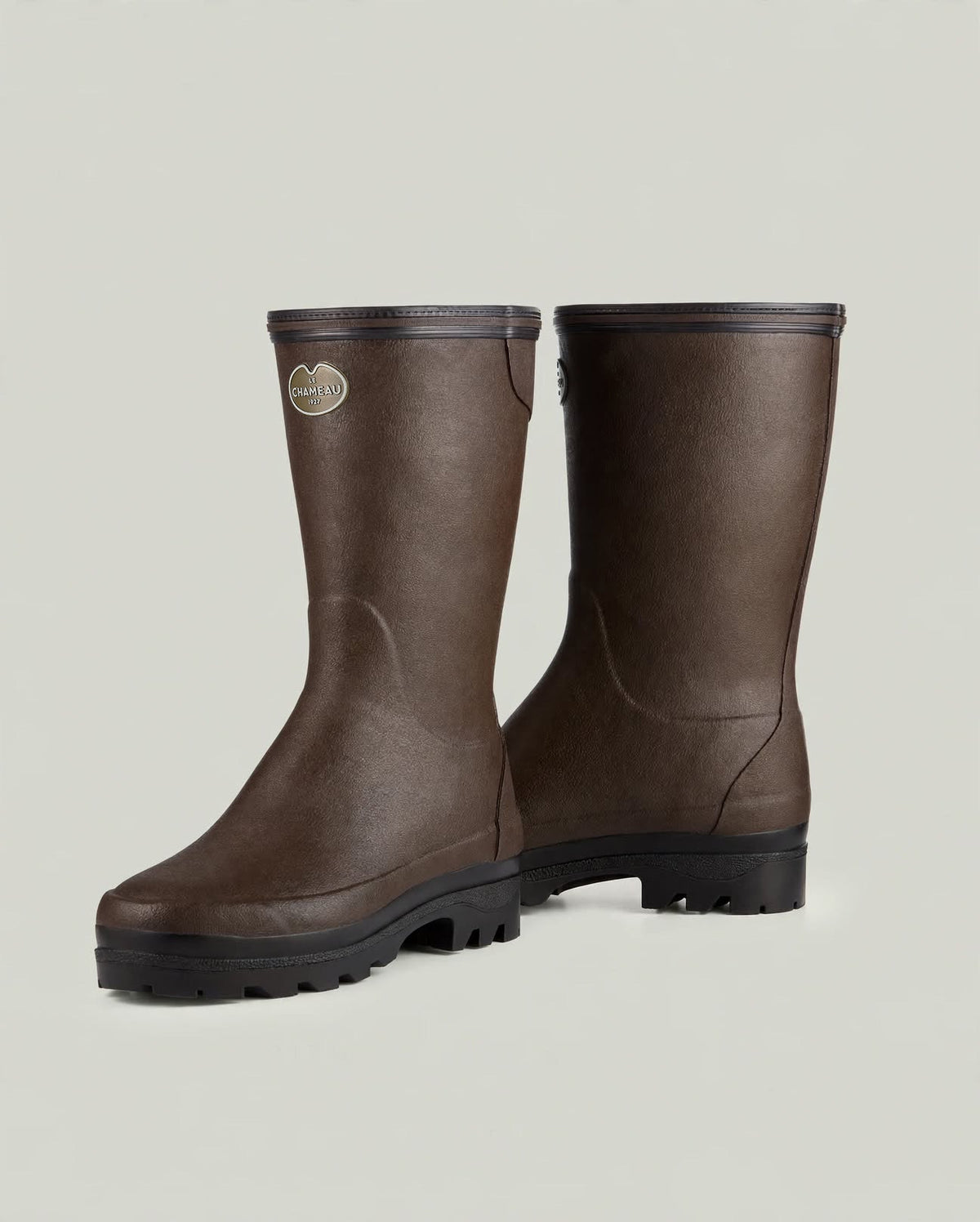 Women's Giverny Neoprene Lined Bottillon - Marron Foncé / Black