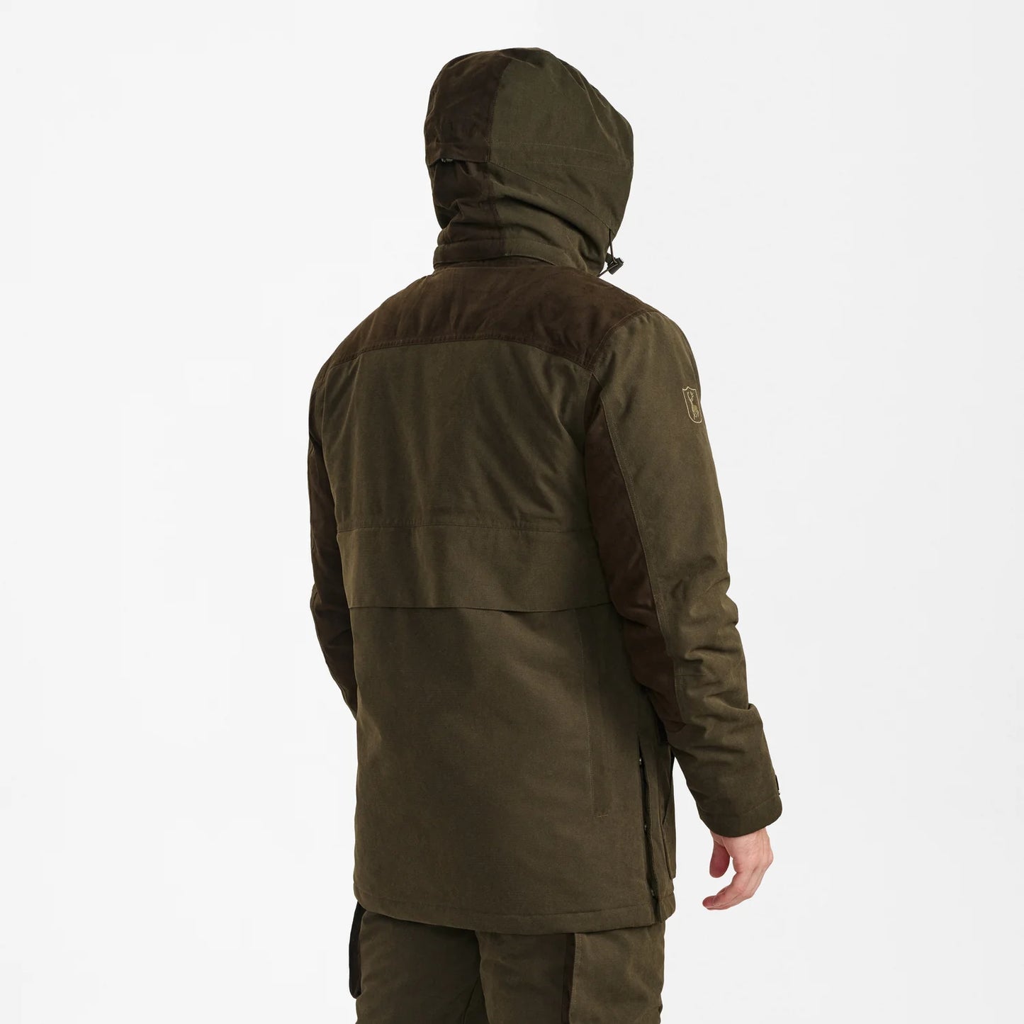 Eagle Vinterjacka - Tarmac Green - modell bakifrån