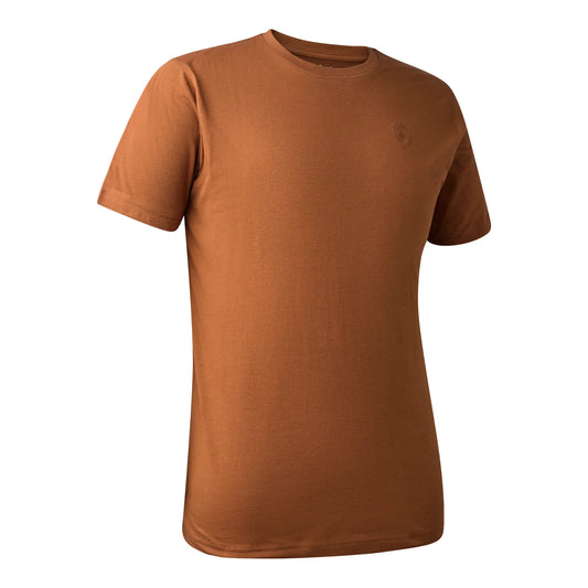 Easton T-shirt - Burnt Orange - framifrån
