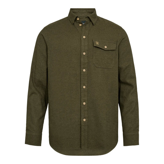 Evan Skjorta - Forest Green - framifrån