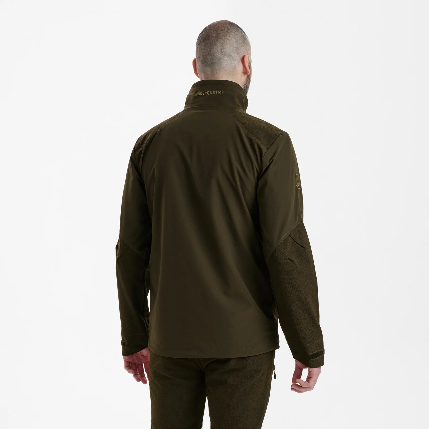 Excape Light Jacka - Art Green - modell bakifrån