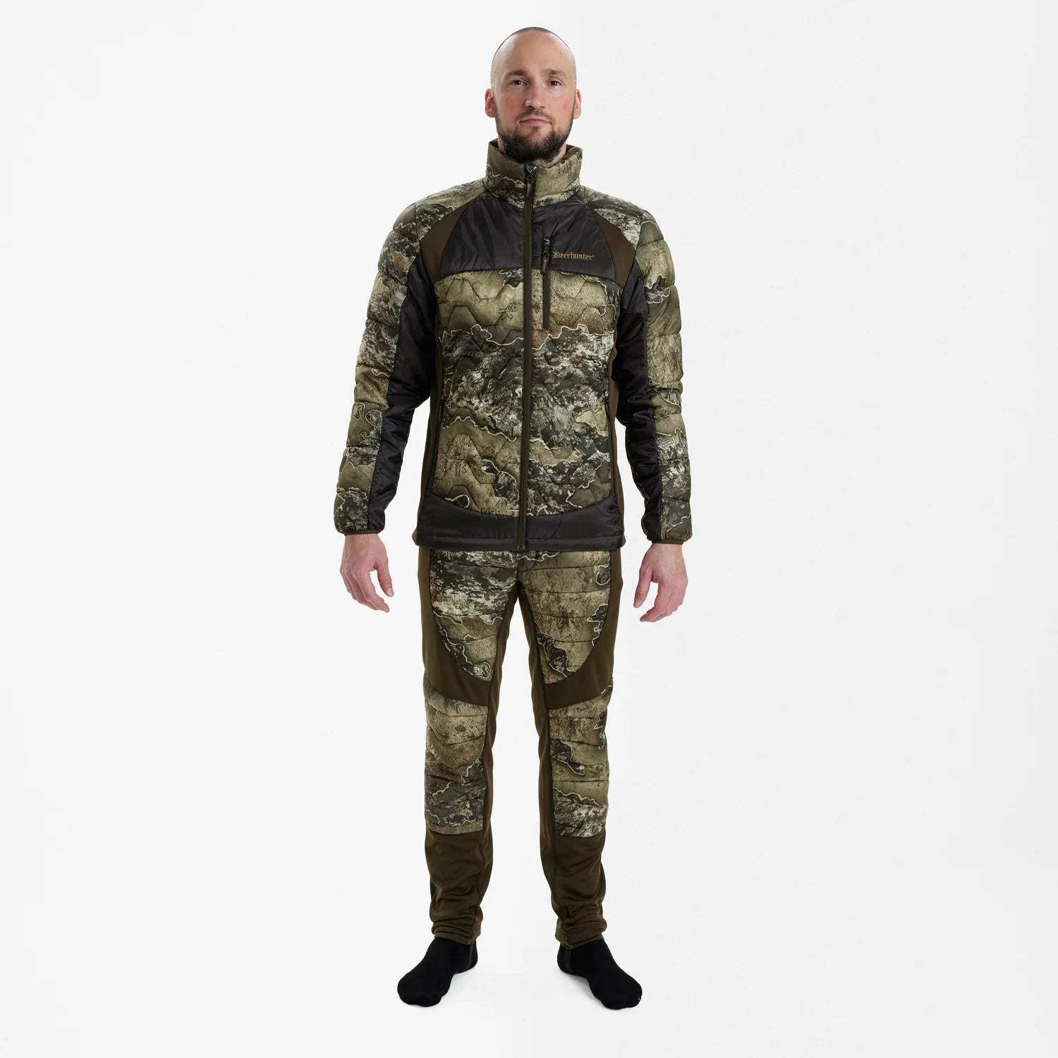 Excape Quilted Jacka - REALTREE EXCAPE™ - modell framifrån
