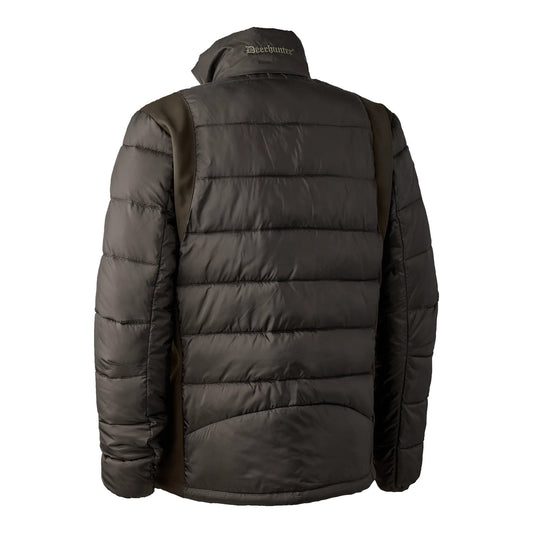 Excape Quilted Jacka - Art Green - bakifrån