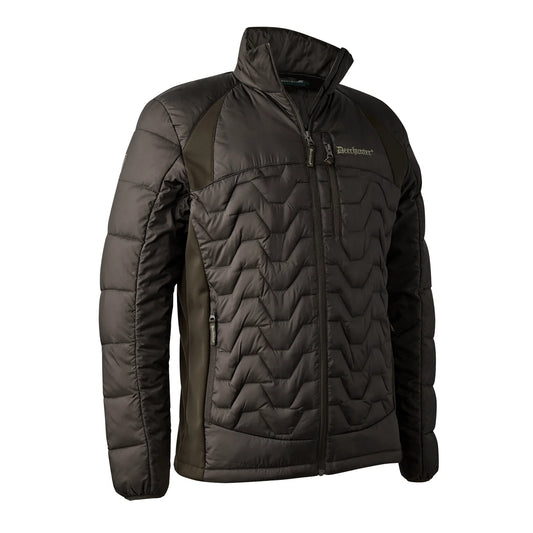 Excape Quilted Jacka - Art Green - framifrån