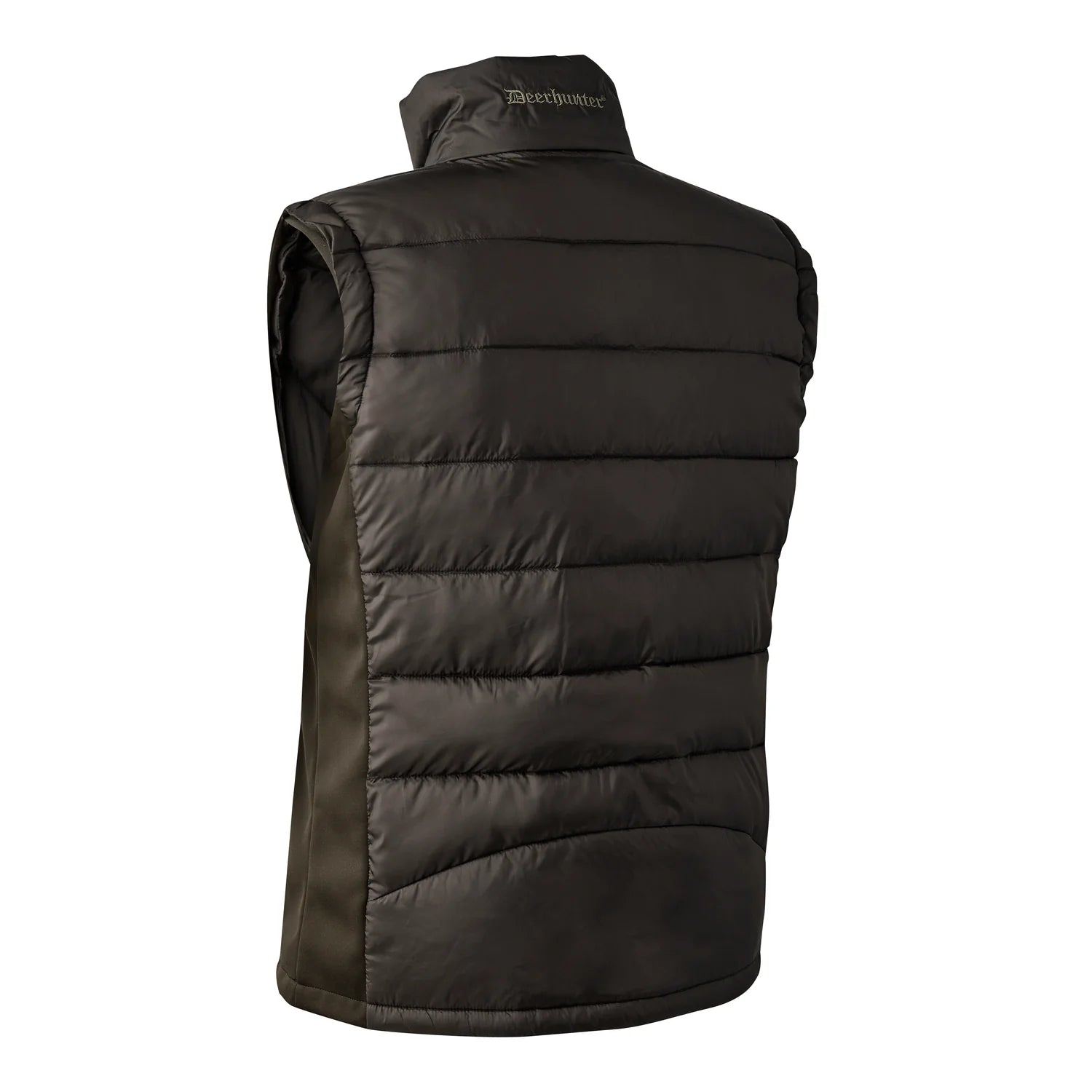 Excape Quilted Väst - Art Green - bakifrån
