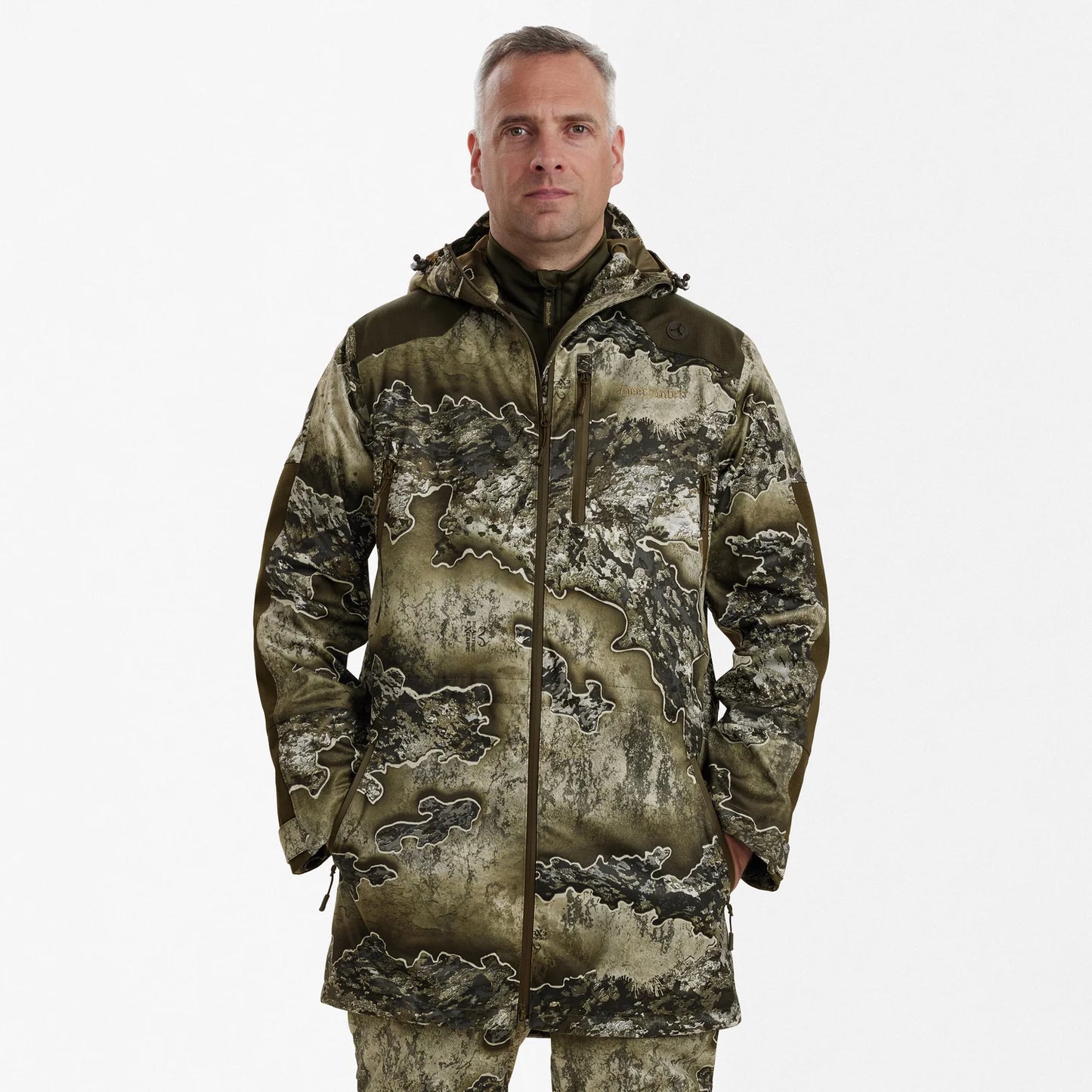 Excape Regnjacka - REALTREE EXCAPE™ - modell framifrån
