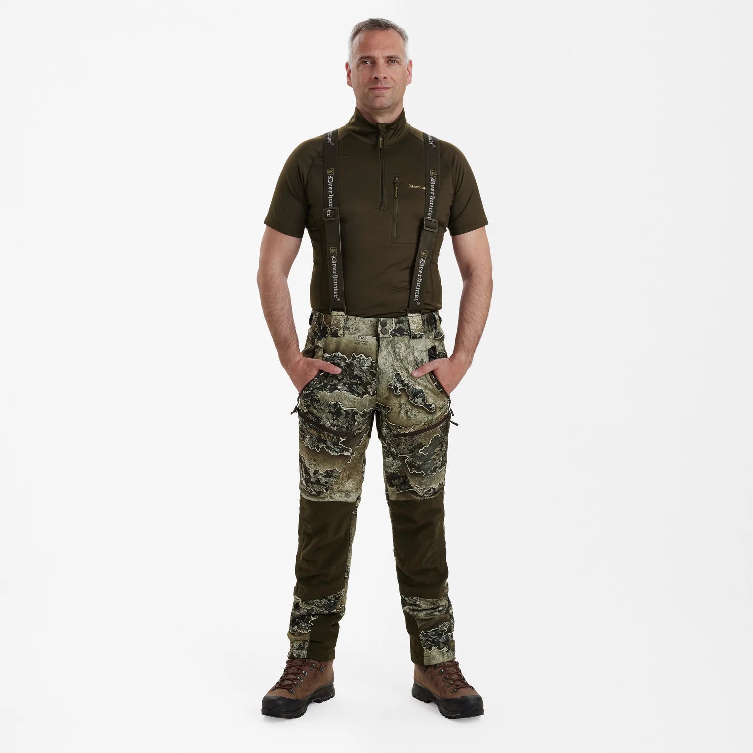 Excape Softshell Byxor - REALTREE EXCAPE™ - modell framifrån
