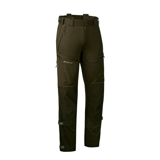 Excape Softshell Byxor - Art Green - framifrån