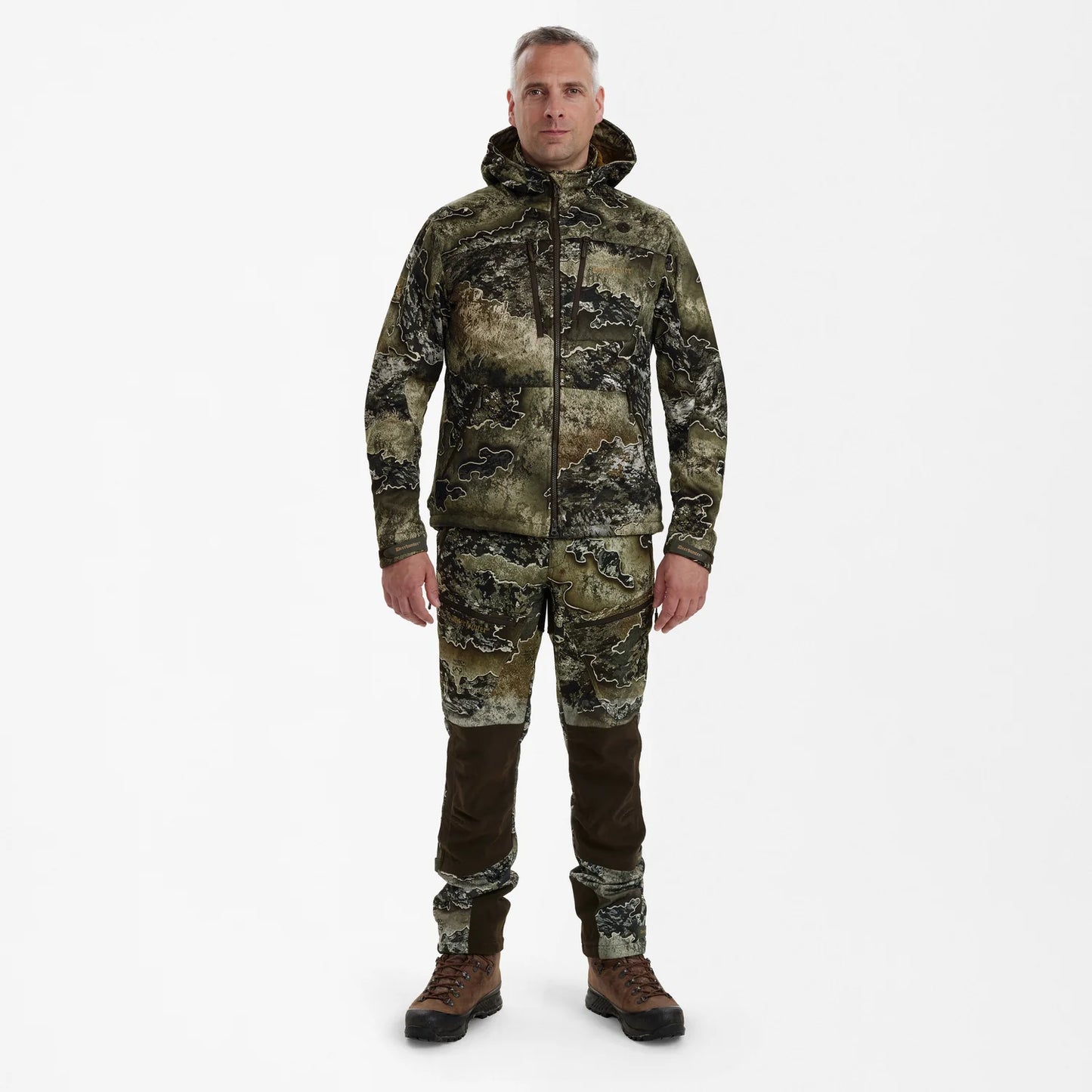 Excape Softshell Jacka - REALTREE EXCAPE™ - modell framifrån