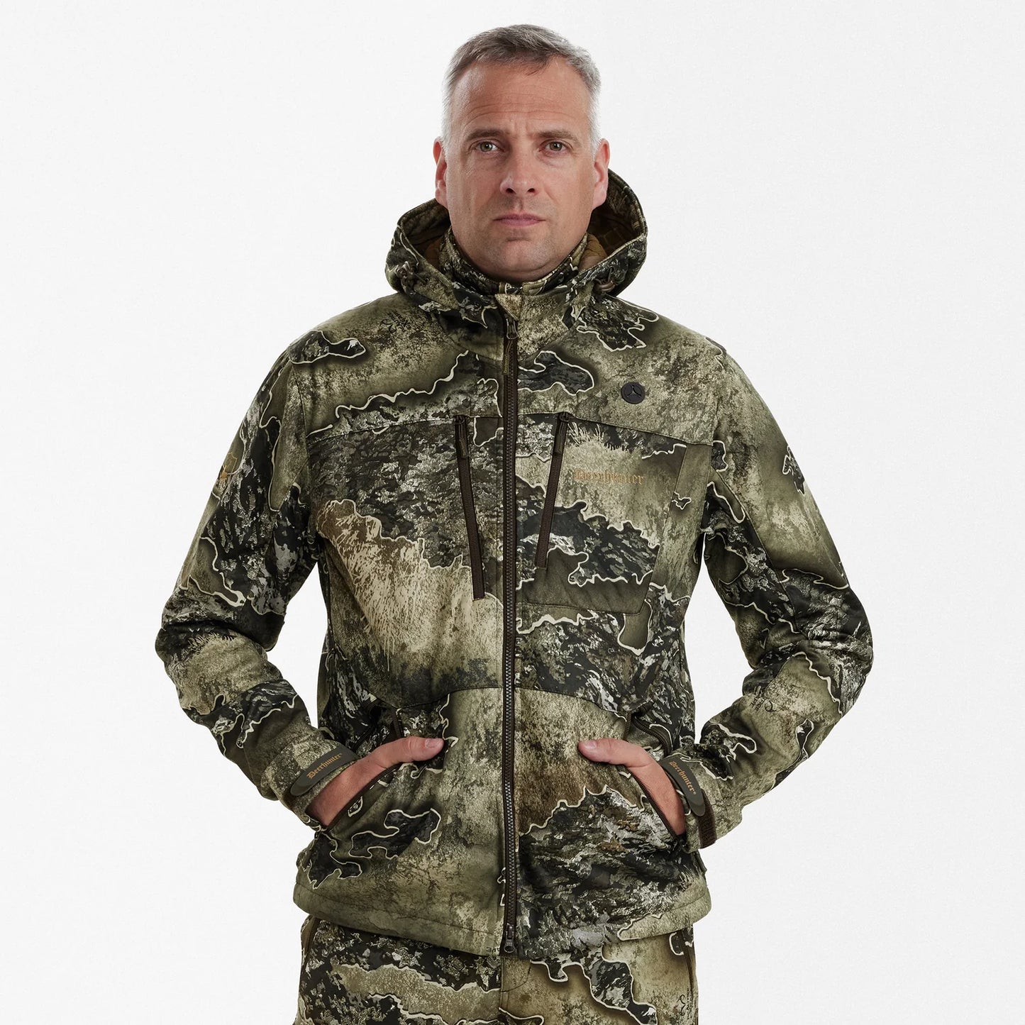 Excape Softshell Jacka - REALTREE EXCAPE™ - modell framifrån