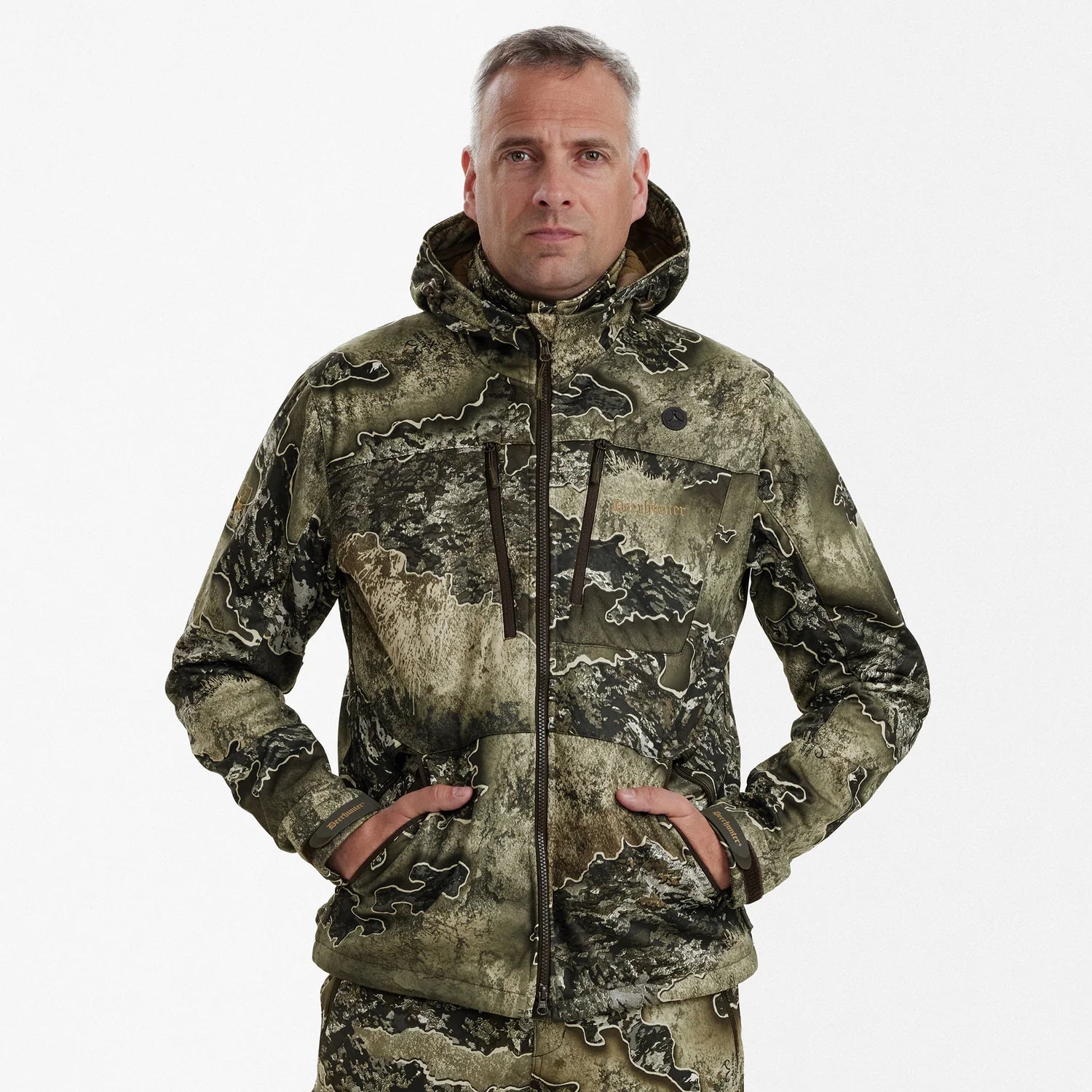 Excape Softshell Jacka - REALTREE EXCAPE™ - modell framifrån