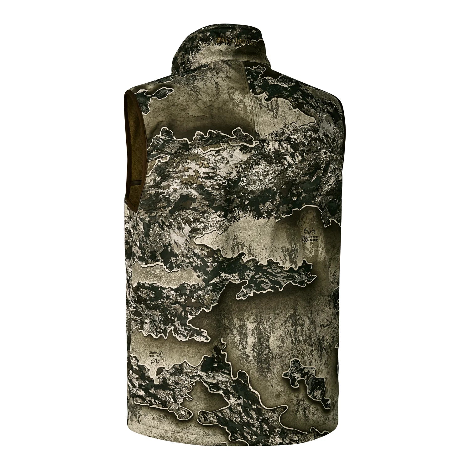 Excape Softshellväst - REALTREE EXCAPE™ - bakifrån