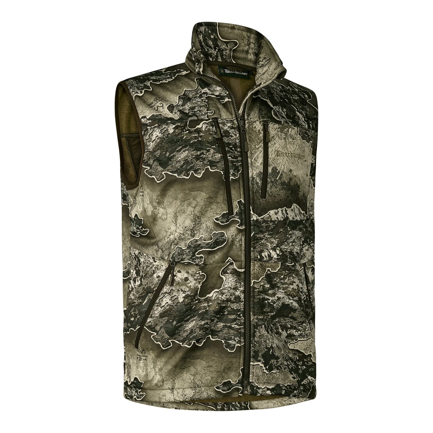 Excape Softshellväst - REALTREE EXCAPE™ - framifrån
