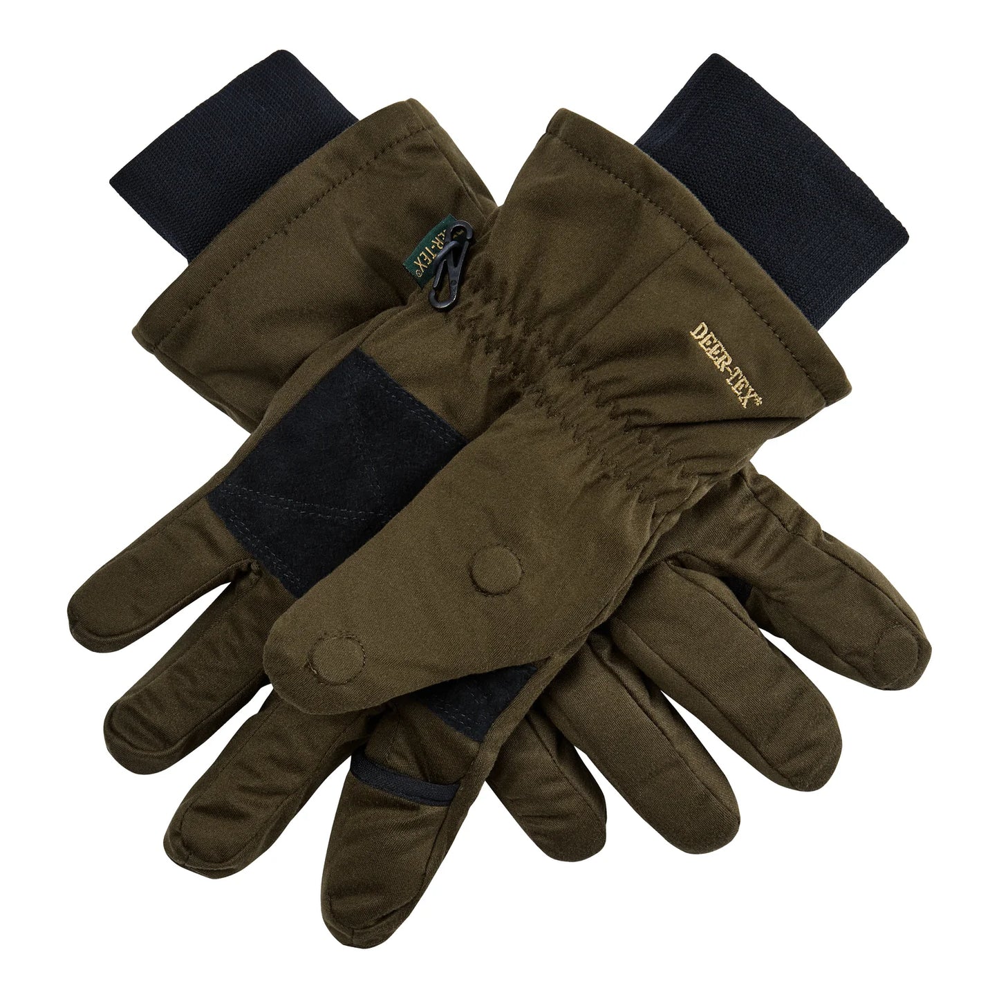 Excape Winter handskar - Art Green - bakifrån