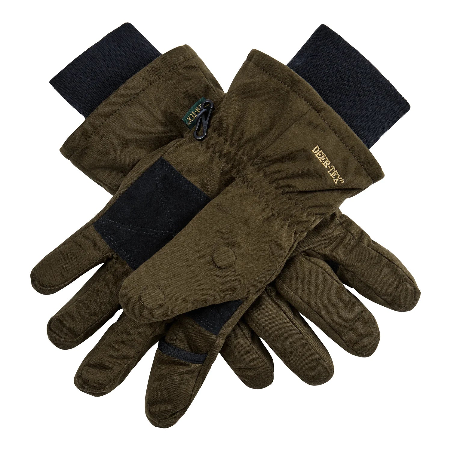 Excape Winter handskar - Art Green - bakifrån