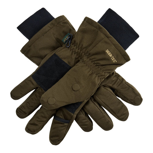 Excape Winter handskar - Art Green - bakifrån