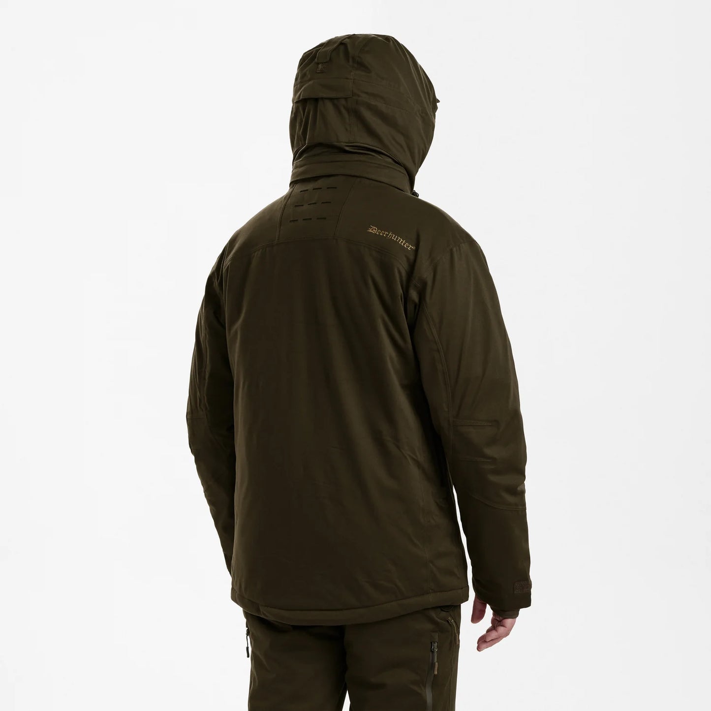 Excape Winter jacka - Art Green - modell bakifrån