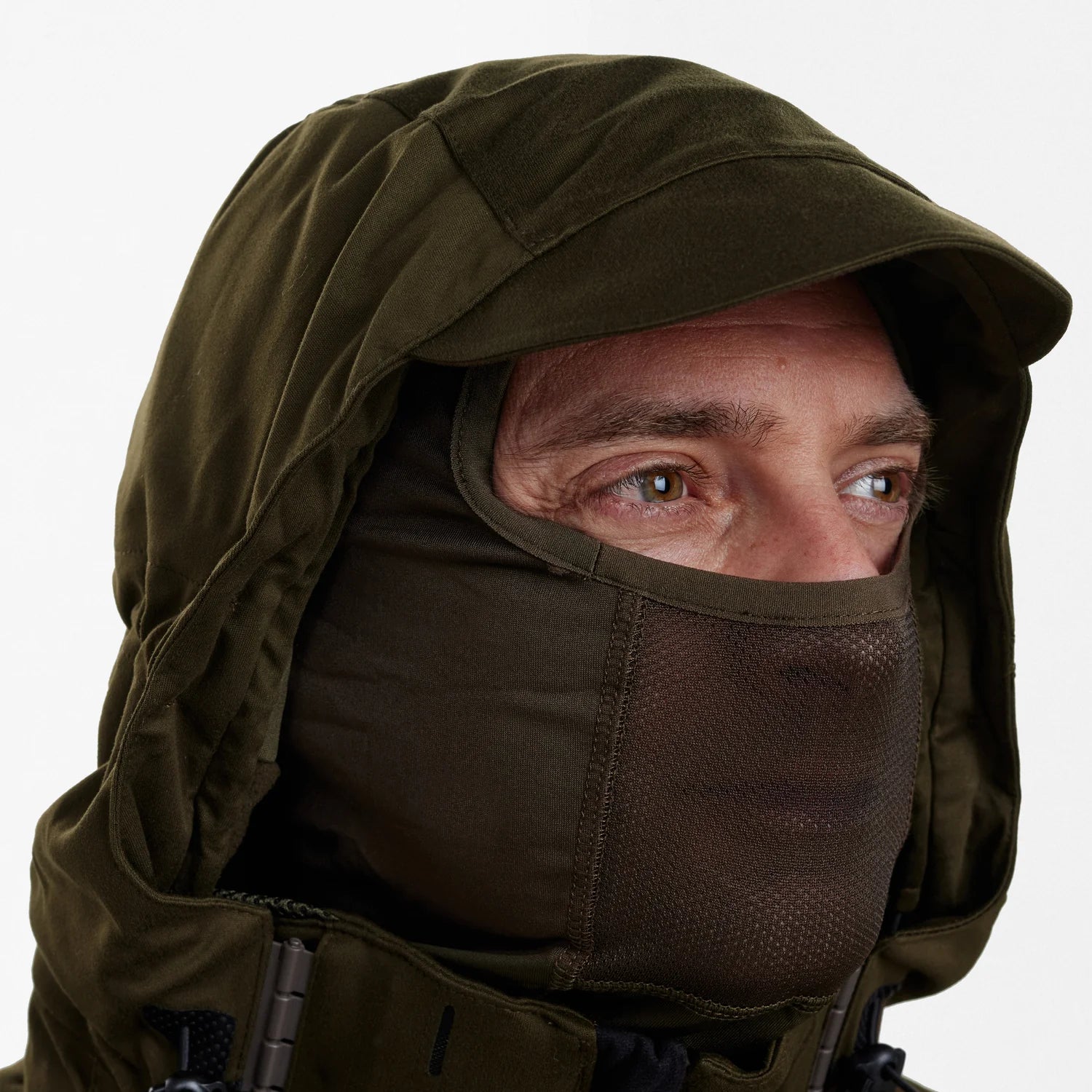 Excape Winter jacka - Art Green - modell detalj