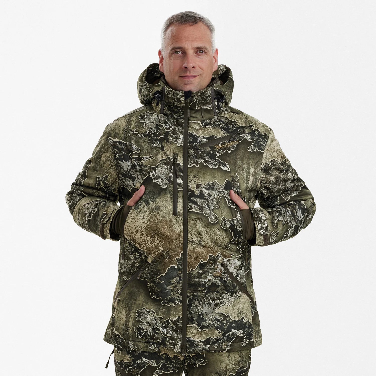 Excape Winter jacka - REALTREE EXCAPE™ - modell framifrån
