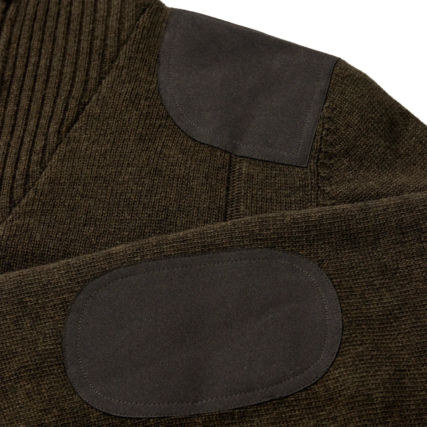 Finley Stormliner® Stickad Tröja - Woodland Melange - detalj