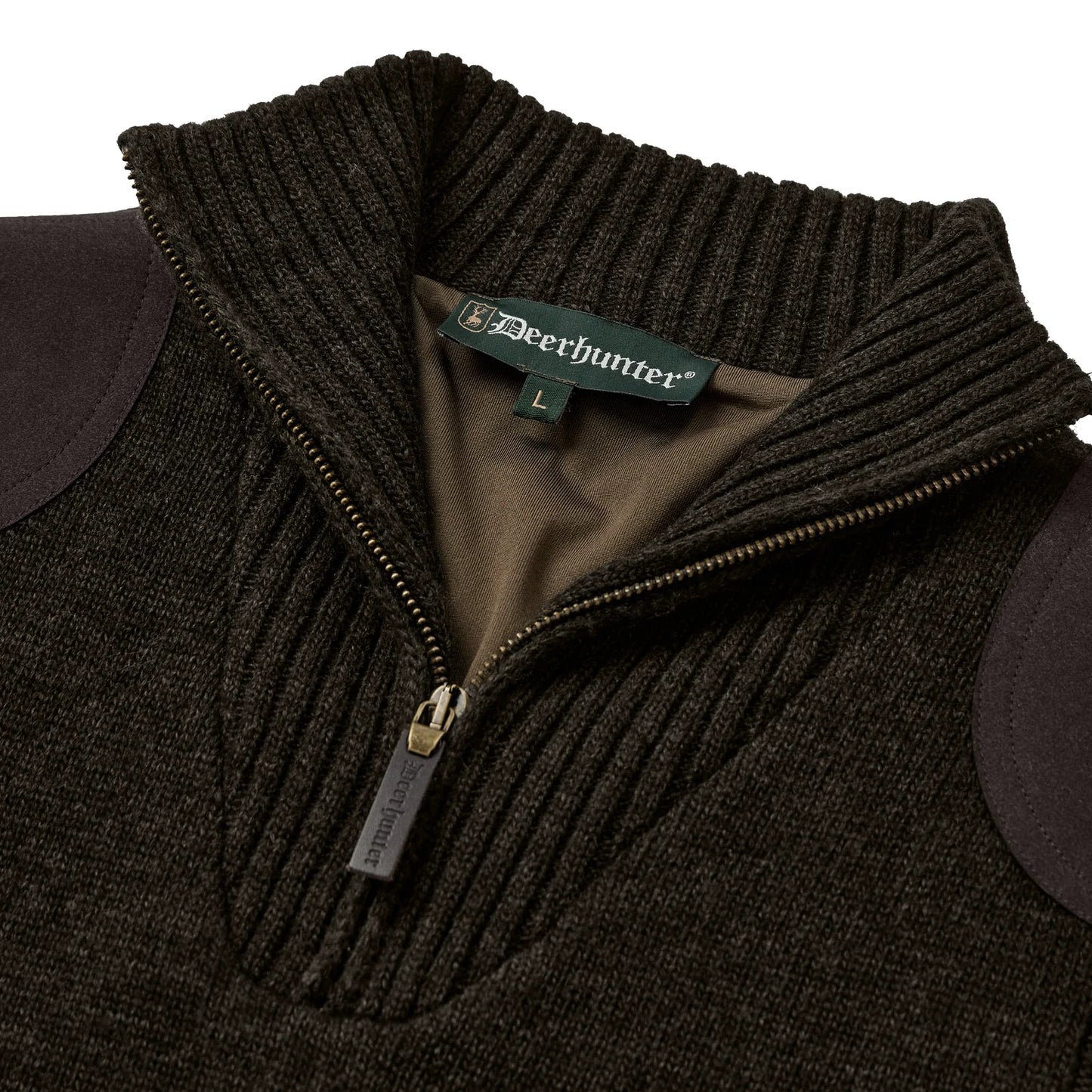 Finley Stormliner® Stickad Tröja - Ridgewood Melange - detalj