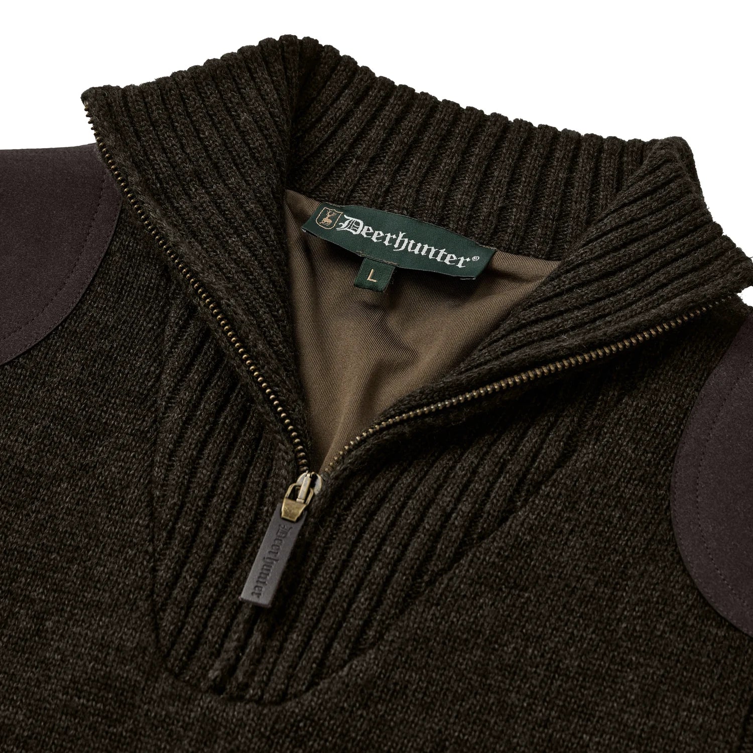 Finley Stormliner® Stickad Tröja - Ridgewood Melange - detalj