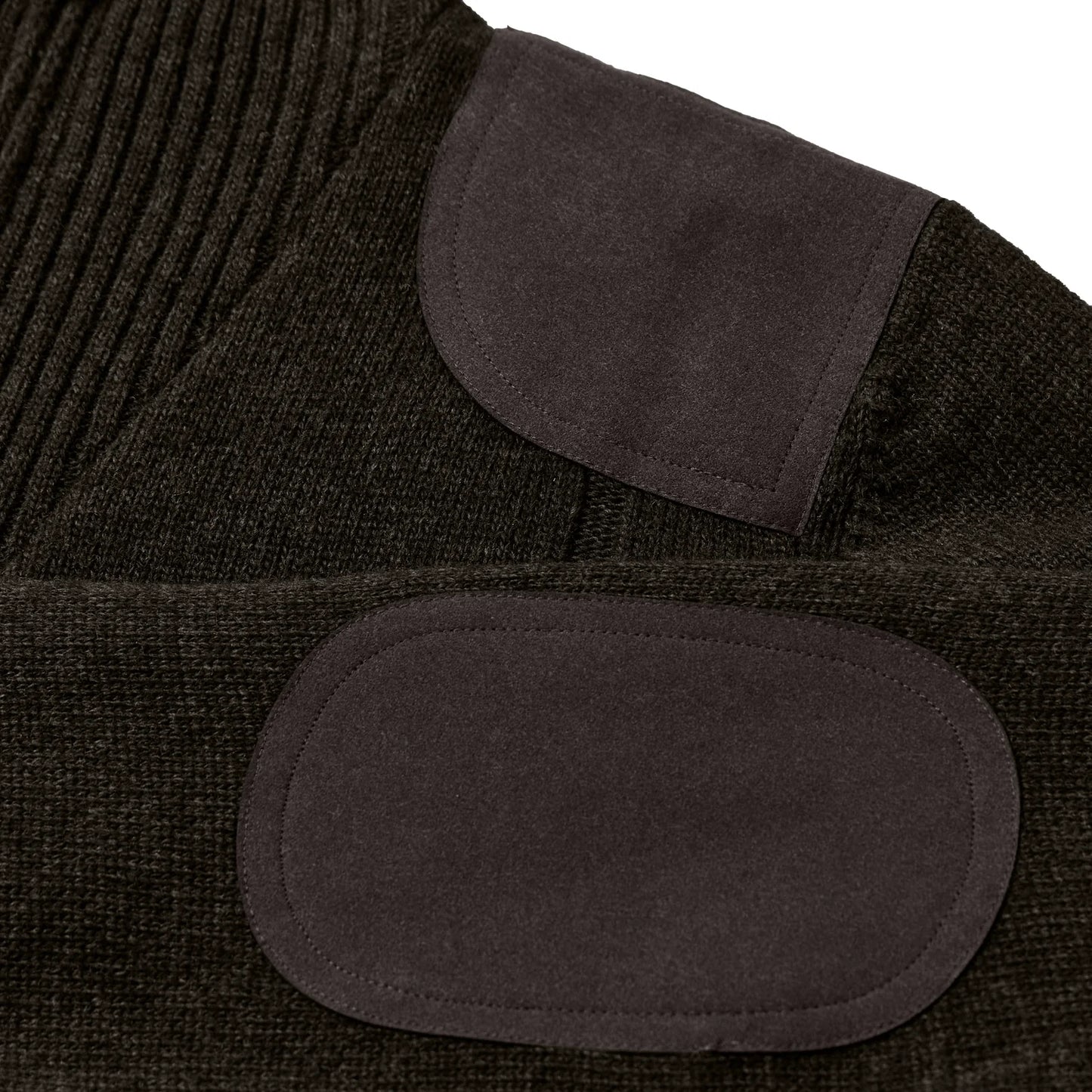 Finley Stormliner® Stickad Tröja - Ridgewood Melange - detalj