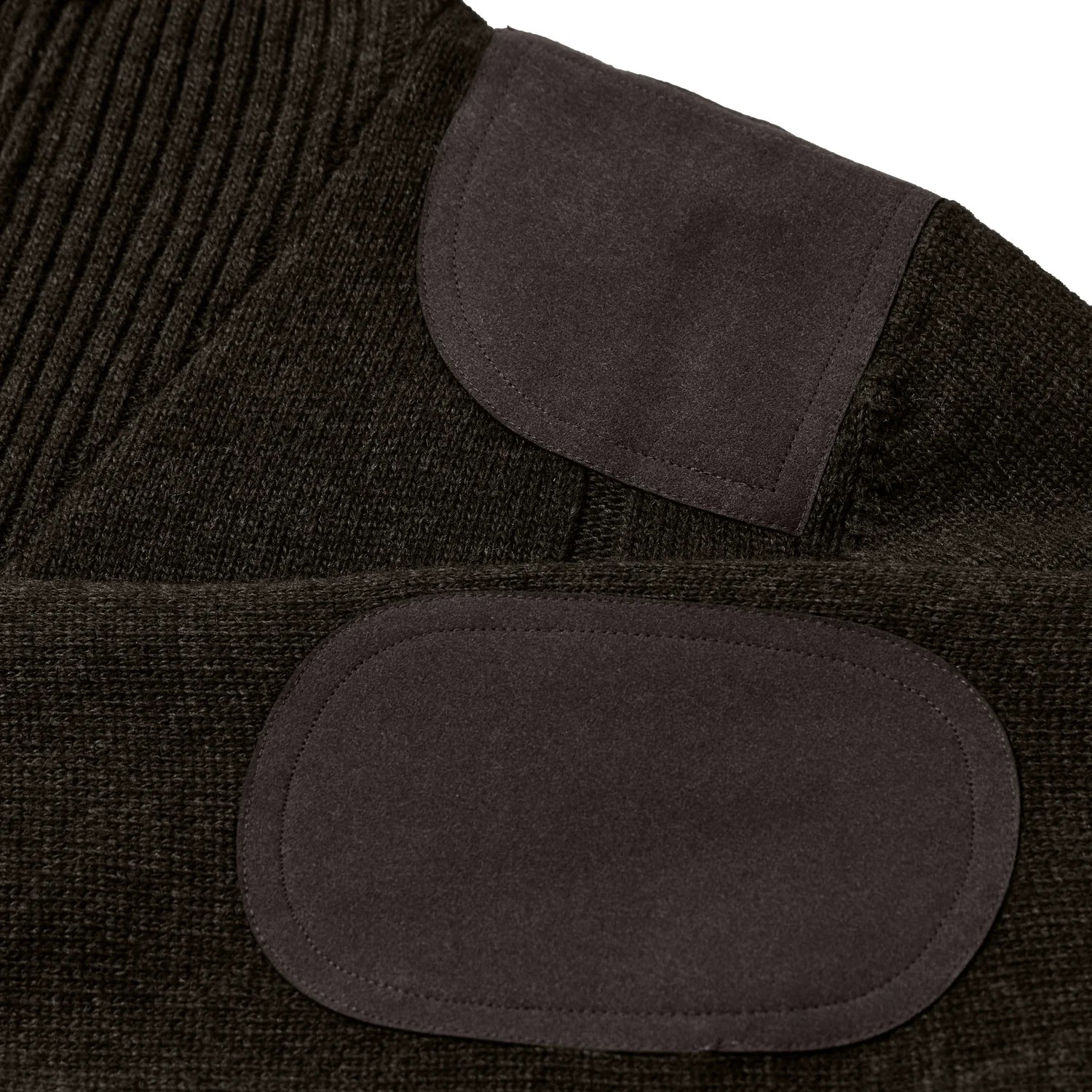 Finley Stormliner® Stickad Tröja - Ridgewood Melange - detalj