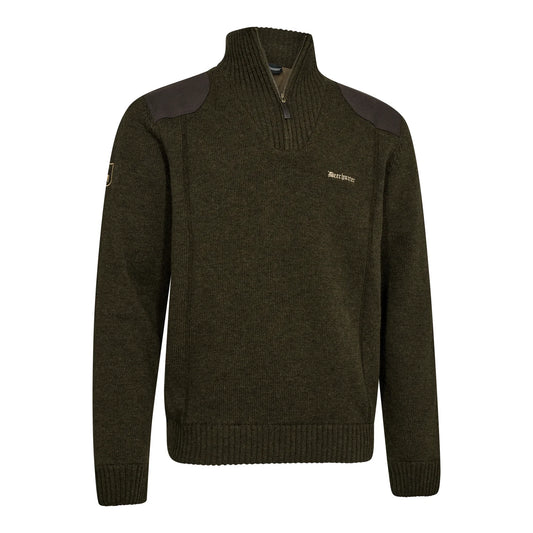 Finley Stormliner® Stickad Tröja - Woodland Melange - framifrån