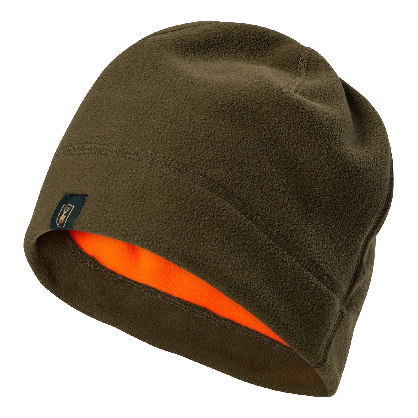 Fleace beanie - Tarmac Green - framifrån