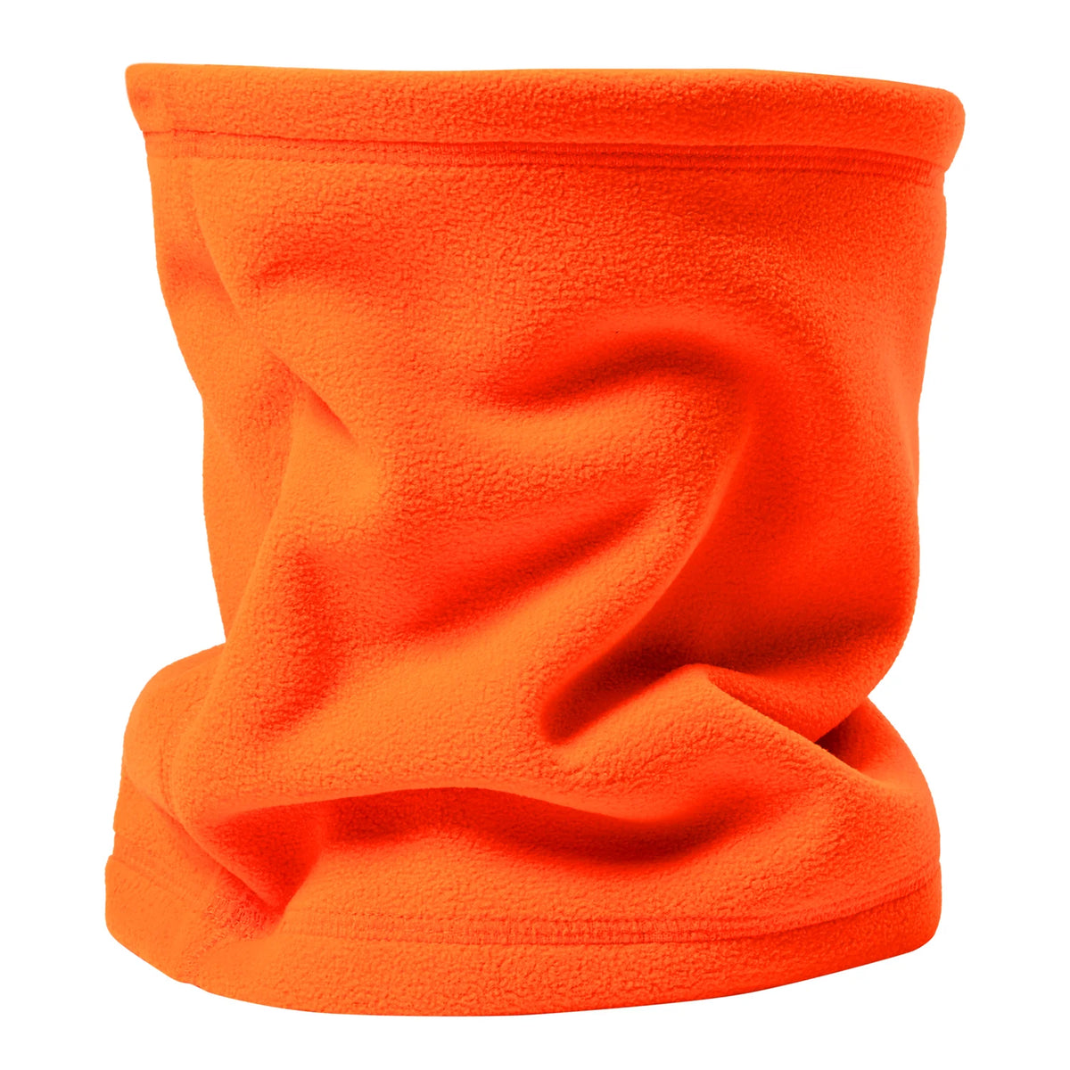 Fleecehalsvärmare - Orange - bakifrån