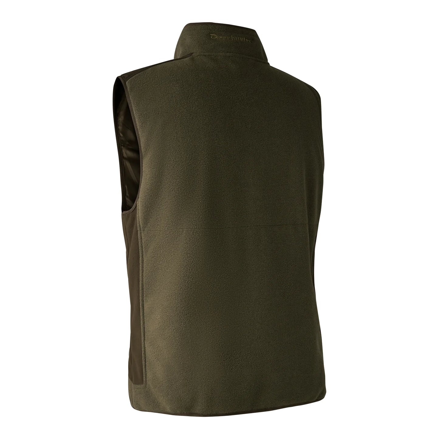 Gamekeeper Bonded Fleeceväst - Graphite Green Melange - bakifrån